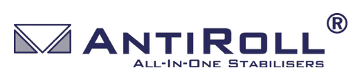 AntiRoll logo all-in-one stabilisers voor scheepsstabilisatie en roldemping