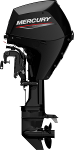 Mercury buitenboordmotor zwart voor boot onderhoud en reparatie door Zuiderbaan Totaal Service